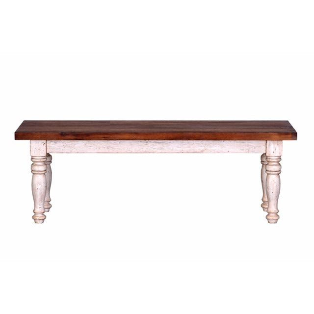 Belmont Dining Bench - Modern Wooden Kitchen Bench with Cushion, Farmhouse Style Dining Room Seating for 4, Perfect for Kitchen Island, Breakfast Nook & Dining Table Set