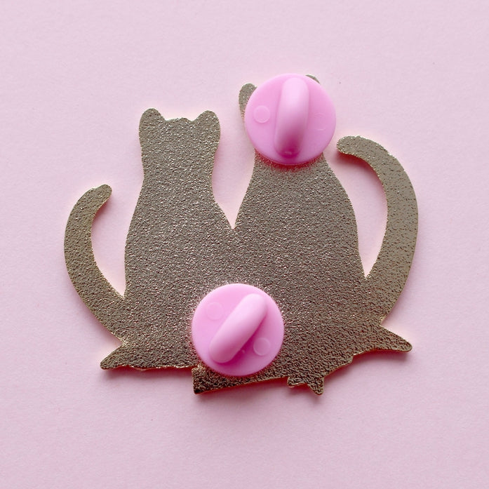 Cute Candy Cats Enamel Pin - Halloween Collection for Costume, Jacket, Backpack & Gift Giving