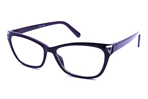 A1 Dark Shiny Purple W/ Rhinestones