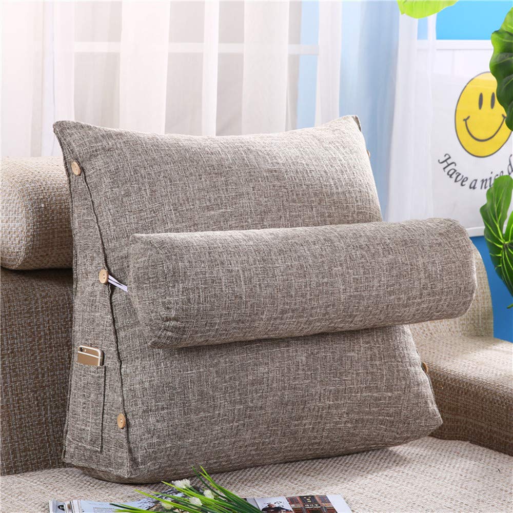 Comfortable Backrest Pillow - Ergonomic Lumbar Support Cushion for Reading, Relaxing in Bed, Chair, Car & Sofa - Perfect for Home, Office & Travel Use