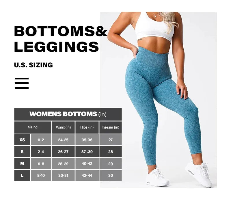 NVGTN Speckled Scrunch Seamless Leggings for Women - Soft High-Waisted Workout Tights, Yoga Pants & Gym Wear | Perfect for Fitness, Running, Pilates & Lounge Wear