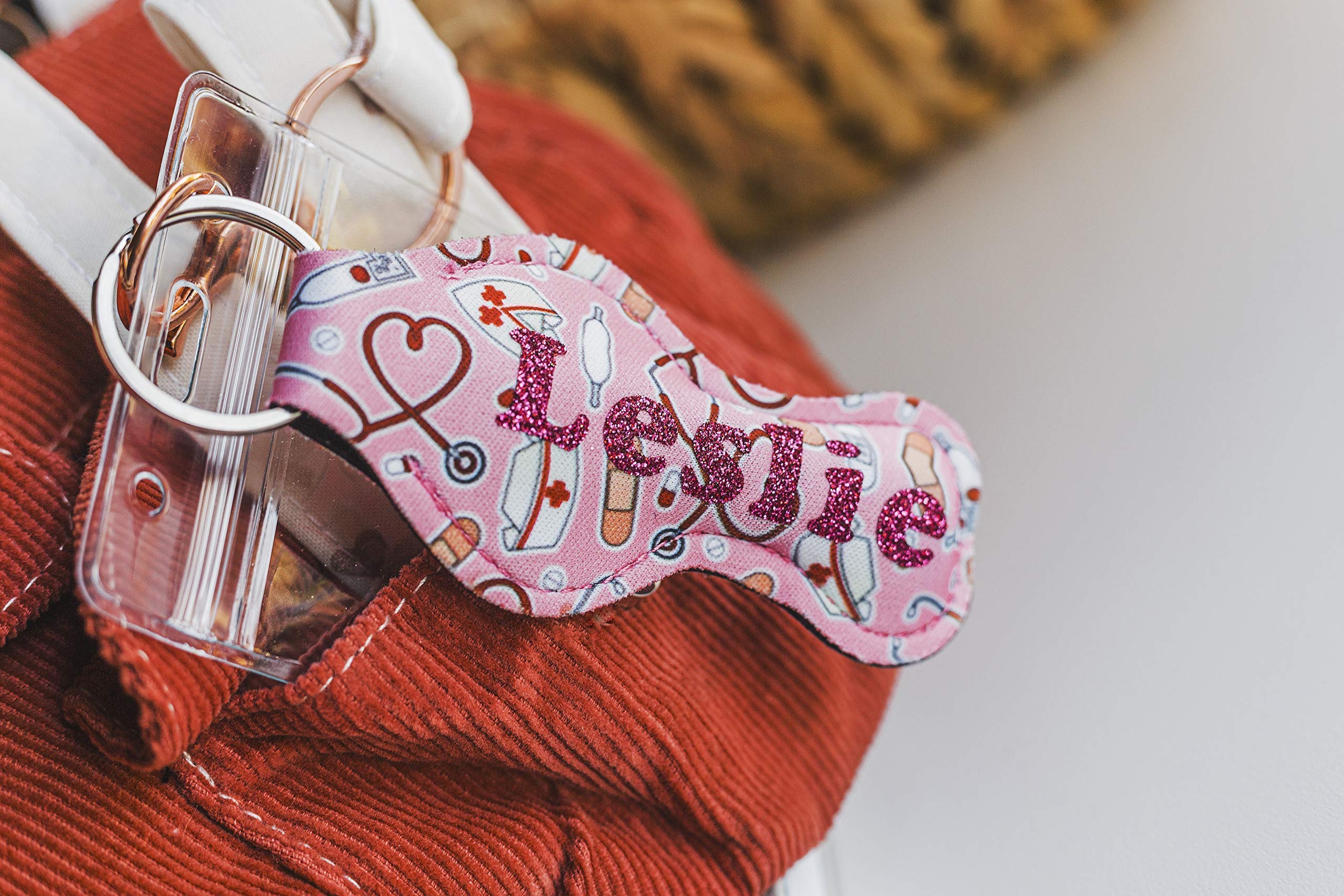 Personalized Nurse Keychain for Women - RN Practitioner Graduation Gift, Nursing Student Appreciation Present - Perfect for Nurses Week, Birthday, or Clinical Duty Accessories