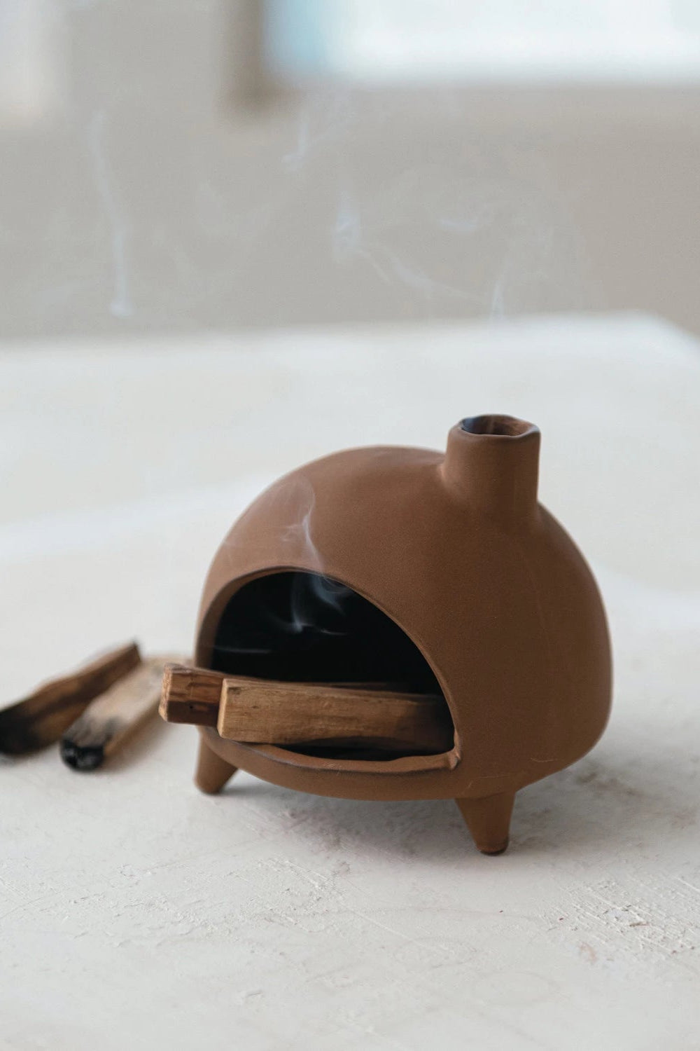 Premium Sanctuary Incense Chimney - Handcrafted Aromatherapy Burner for Relaxation & Meditation | Perfect for Yoga, Spa, Home Decor & Spiritual Practices