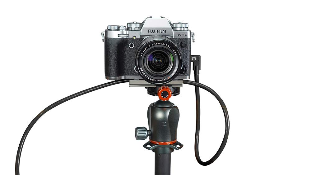 Tether Tools 15 ft USB-C to USB-C Right Angle Black Cable - High-Speed Data Transfer for Tethering DSLR Camera to MacBook/PC - Perfect for Photography Studio, On-Location Shoots & Video Production