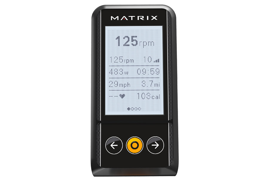 Matrix CXM Indoor Exercise Bike - Stationary Bike for Home Workouts, Cardio Training & Fitness - Perfect for Small Spaces & Apartment Workouts