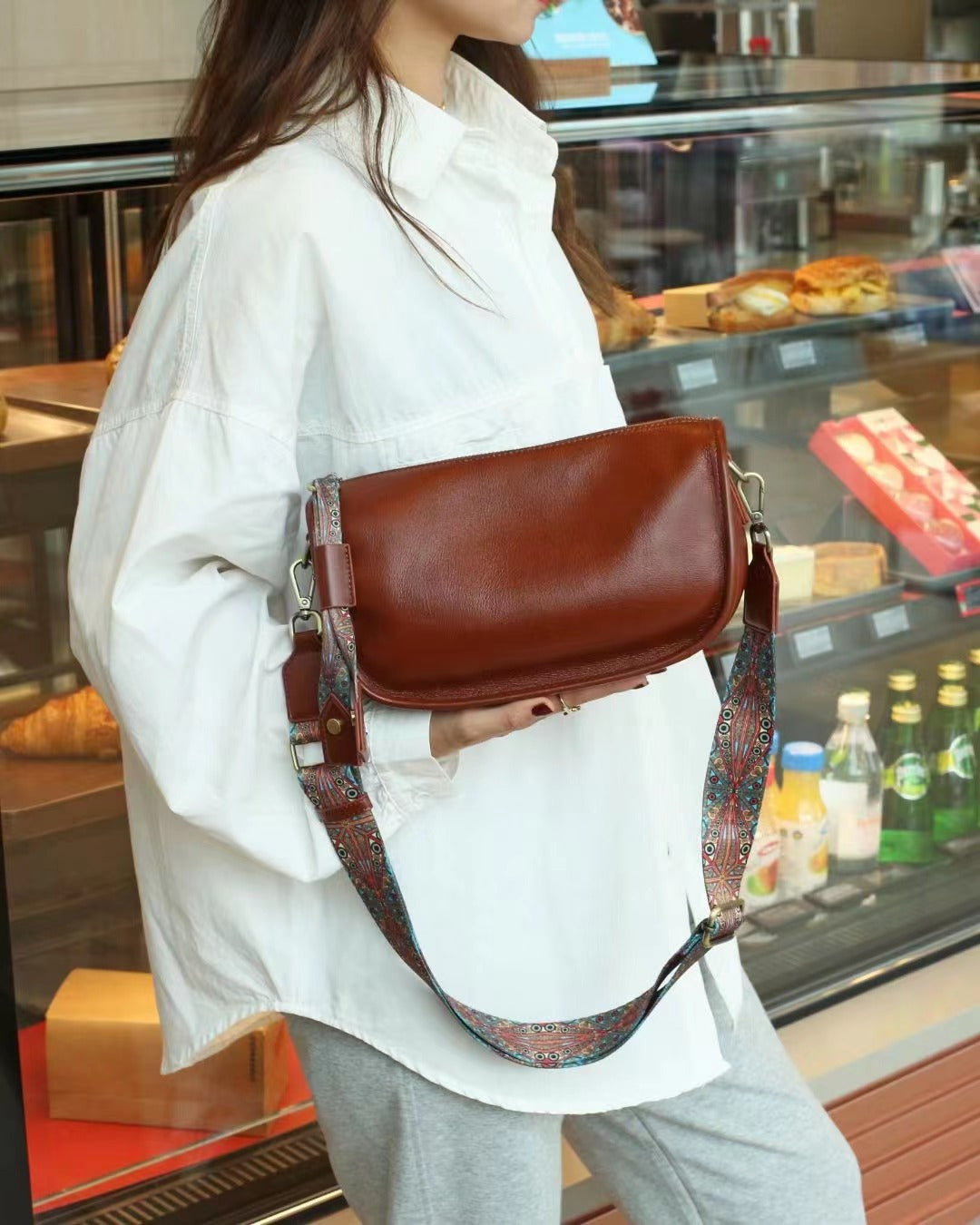 Soft Mini Crossbody Bag for Women - Lightweight & Comfortable Everyday Shoulder Purse - Perfect for Work, Travel & Shopping