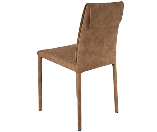 Busetto Italian Made Dining Chair S458H in Light Gray - Elegant & Durable for Home, Restaurant & Office Use
