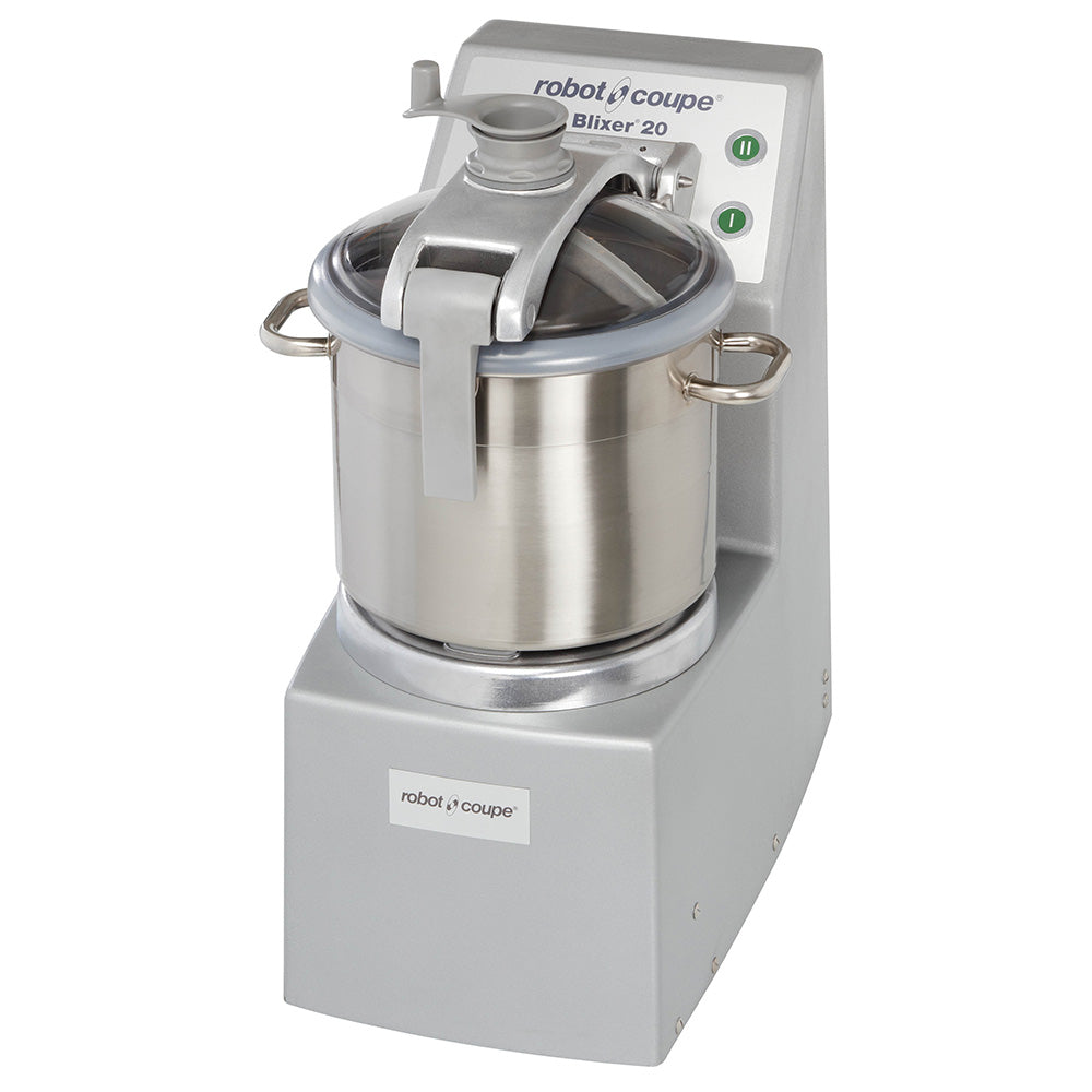 Robot Coupe BLIXER20 Two-Speed 21 Qt Commercial Food Processor | 5.5 HP 208-240V | Perfect for Restaurants, Catering & Bulk Food Prep