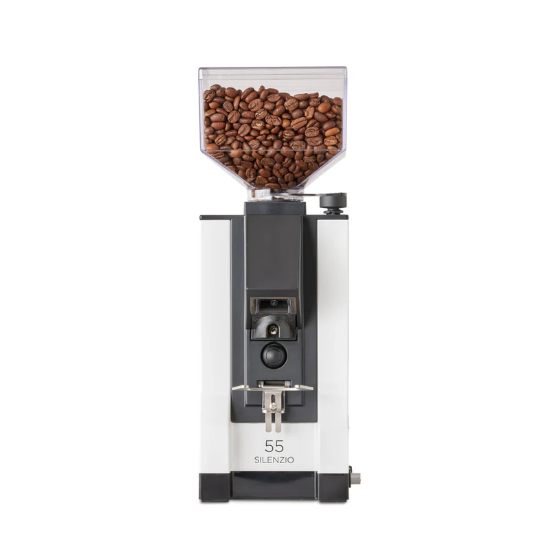Eureka Mignon Silenzio 55 Espresso Grinder - Quiet Coffee Bean Grinder for Espresso Machines, Conical Burr Mill with 55mm Steel Blades - Perfect for Home Baristas & Coffee Shops