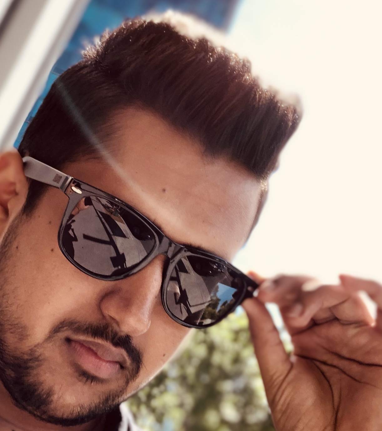 Wooden Polarized Sunglasses for Men & Women - HSA Handcrafted Wood Frame UV Protection - Perfect for Outdoor Sports, Driving & Beach Activities