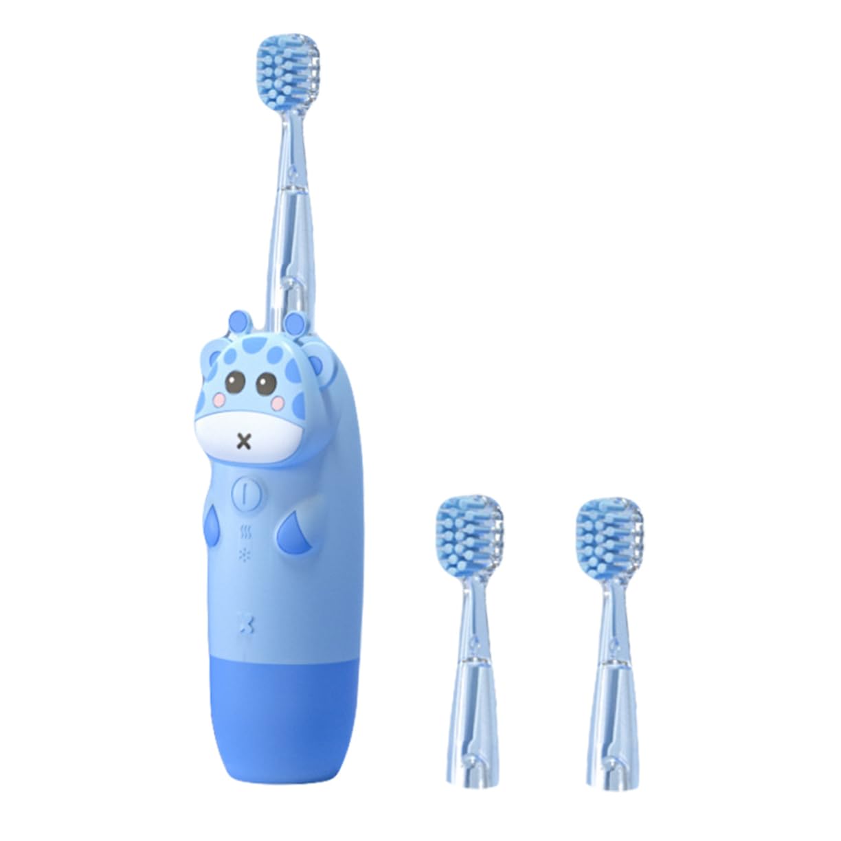 Healifty Kids Electric Toothbrush Set - Rechargeable Battery-Powered Toothbrush for Children, Soft Bristles for Gentle Cleaning, Includes Travel Case - Perfect for Home, School & Travel Oral Care