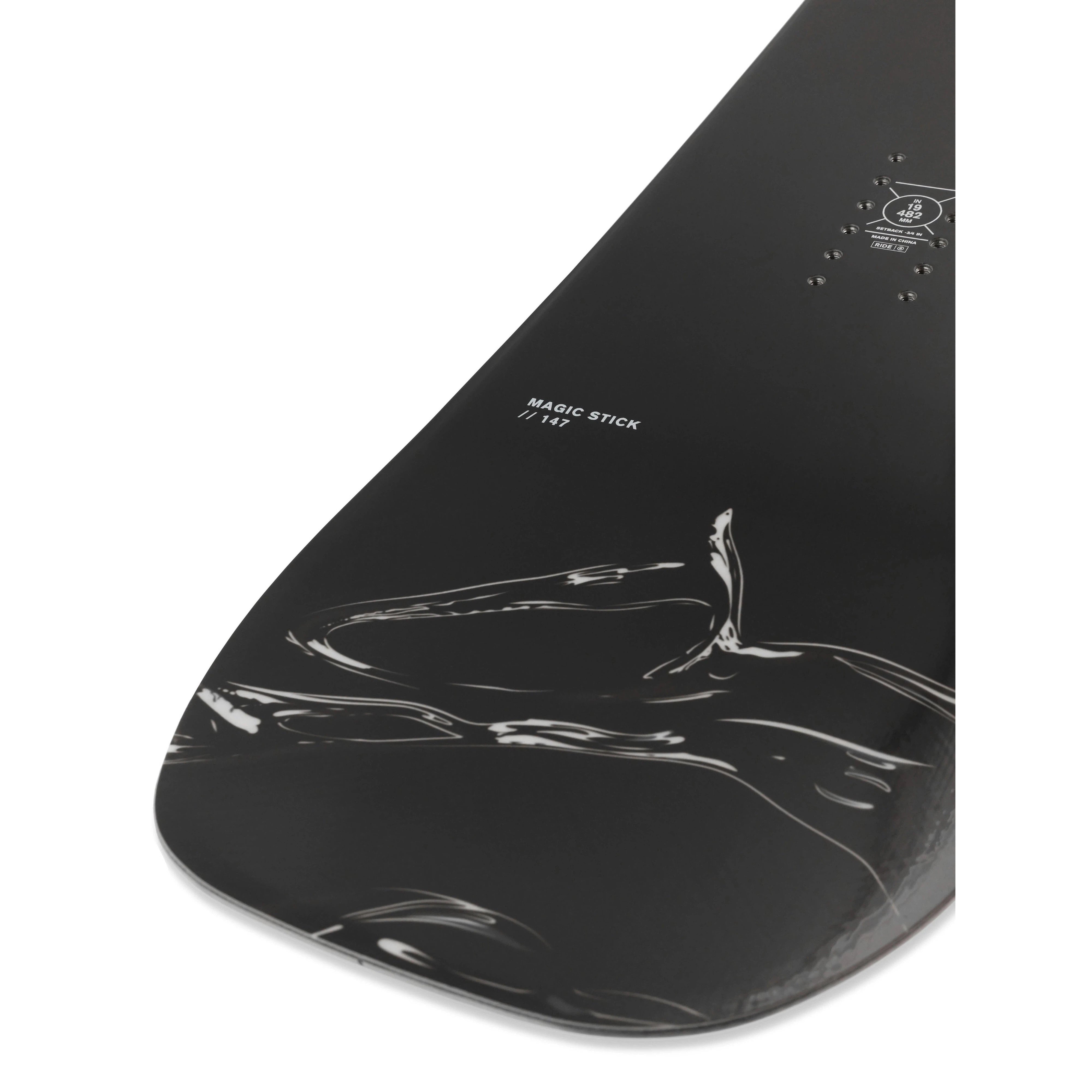 2025 Ride MAGIC STICK Snowboard - Premium All-Mountain Freestyle Snowboard for Men & Women | Perfect for Park, Powder & Freeride Adventures