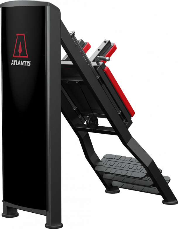 ATLANTIS Incline Calf Raise Machine - Professional Gym Equipment for Home & Commercial Use - Perfect for Leg Workouts, Strength Training & Fitness Enthusiasts