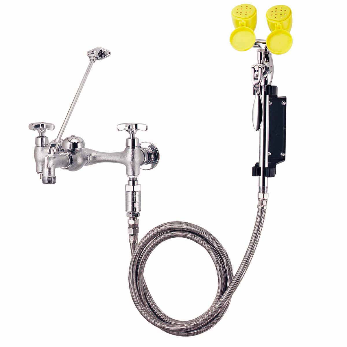 Speakman SEF 9200 FM Mixed Mount Service Sink Eyewash Attachment - ANSI Compliant Emergency Eye Wash Station for Laboratories, Workshops & Industrial Safety Use