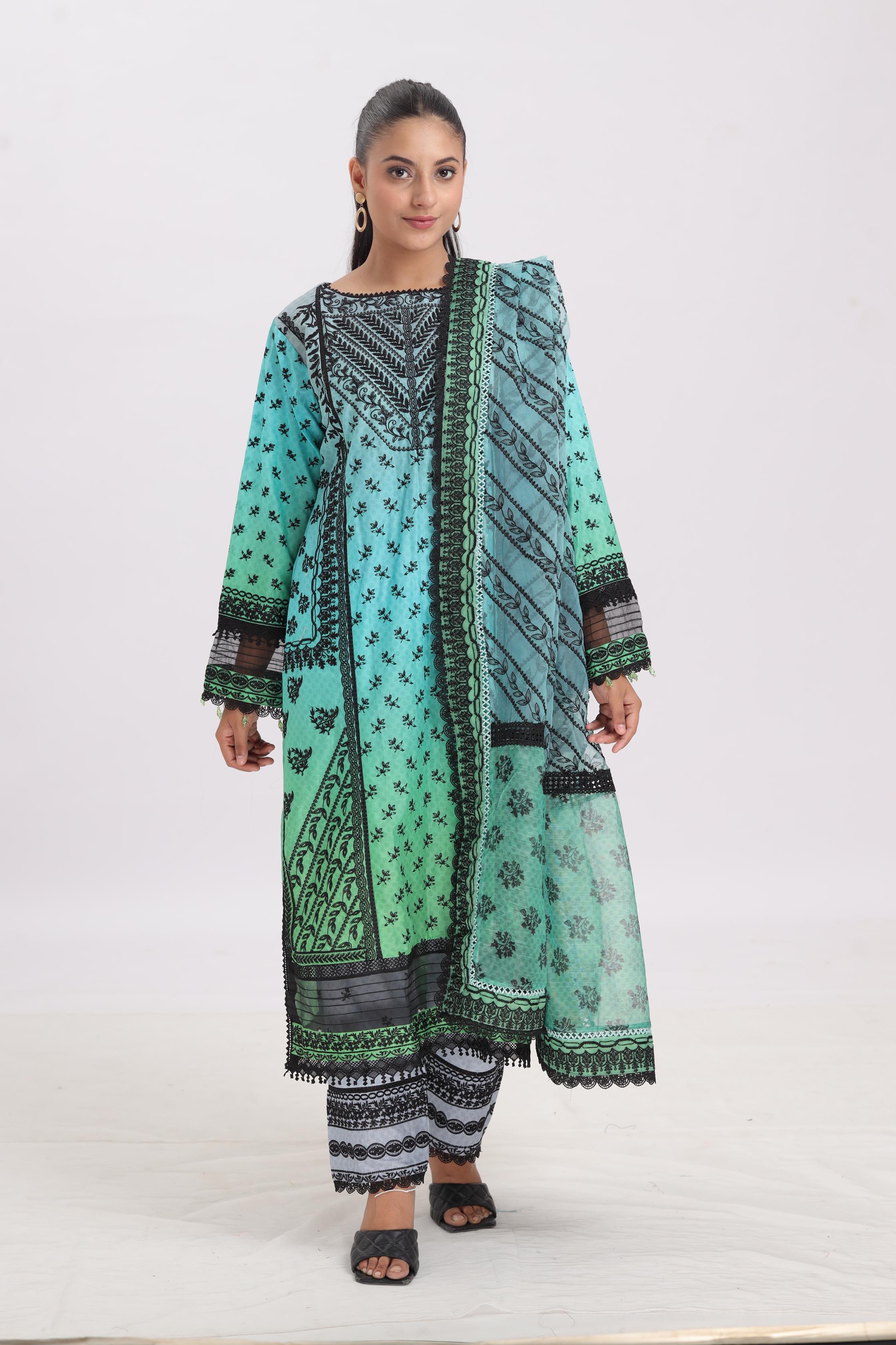 Sobia Nazir Luxury Lawn Stitched Suit - Premium Pakistani Designer Dress for Women - Perfect for Weddings, Parties & Special Occasions