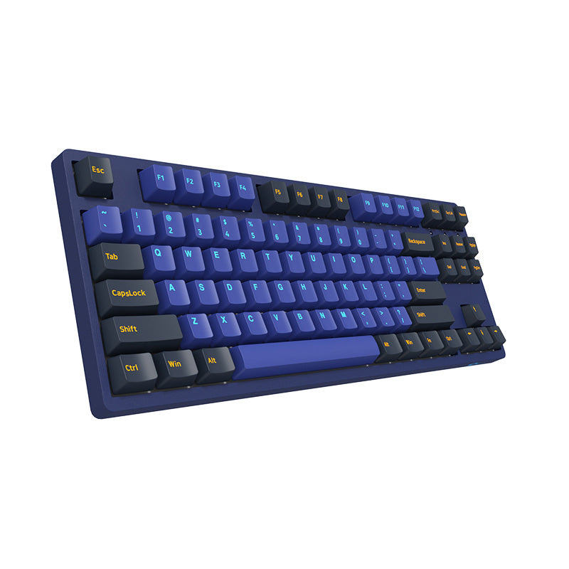Akko Horizon 3087DS V2 TKL Mechanical Gaming Keyboard - CS Blue Switches (No LED) for PC, Mac, Typing & Office Work