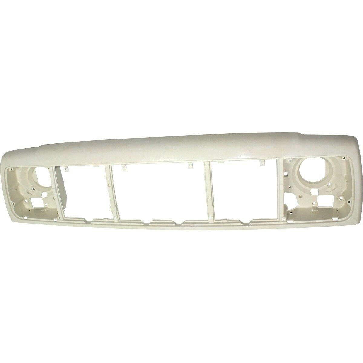 1997-2001 Jeep Cherokee Replacement Header Panel - Durable OEM Fit Front Grille Bumper Cover - Perfect for Off-Roading, Daily Commuting & Auto Restoration Projects