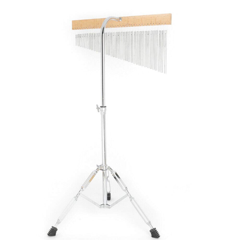 36-Tone Bar Musical Instrument Set with Tripod & Chime Stick - Professional Wind Chimes for Music Performances, Chorus, Bars & Outdoor Decor - Large Handcrafted Percussion Bells for Garden, Patio & Meditation Spaces