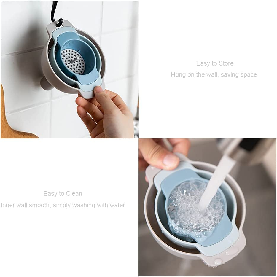 XAVRY 4-in-1 Plastic Funnel Set with Strainer - Wide Mouth Bottle Filler for Water, Oil, Food, Powder & Liquid Transfer - Perfect for Kitchen, DIY, Camping & Home Brewing