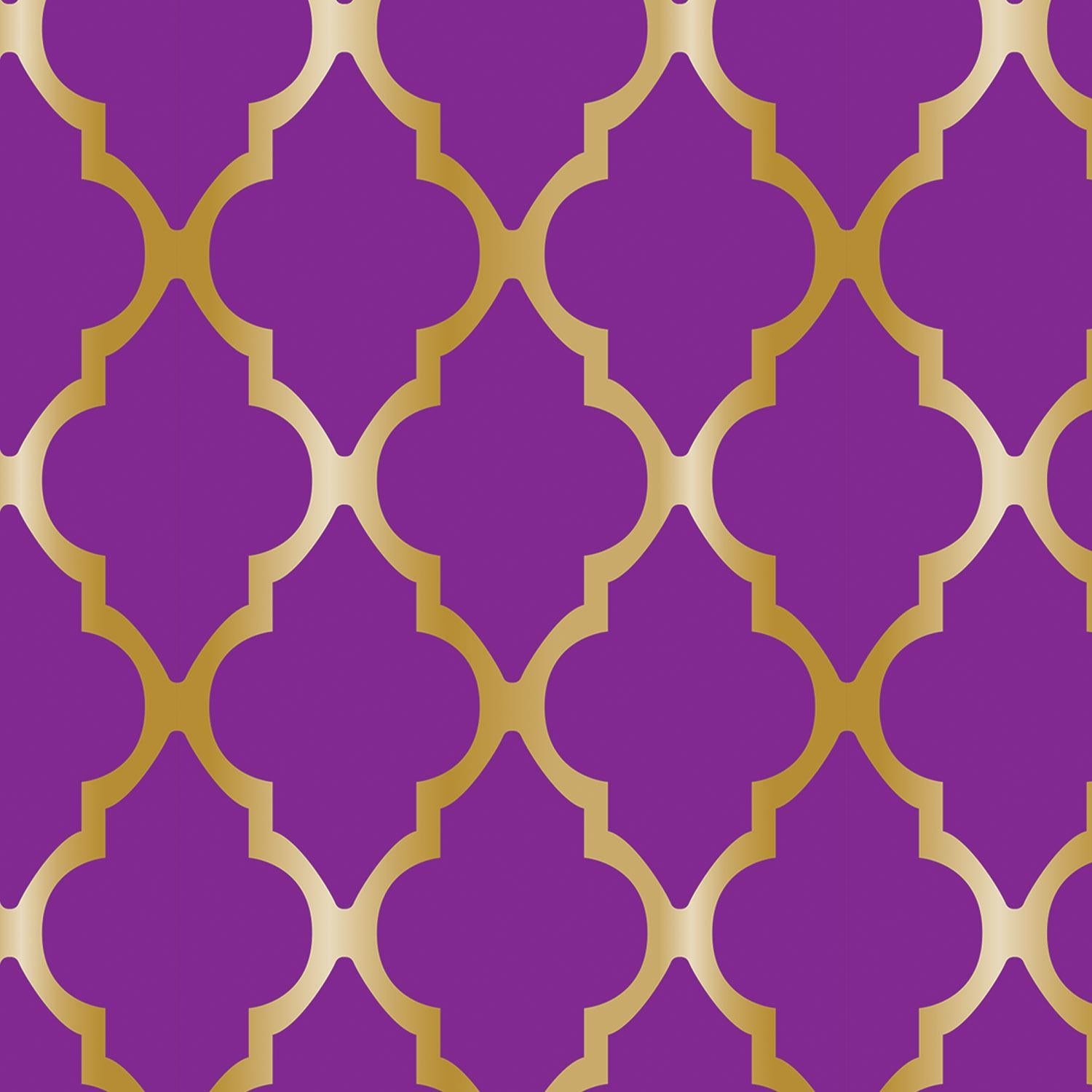 12 Pack Beistle Lattice Party Table Cover - Premium Disposable Plastic Tablecloth for Birthday, Wedding, Baby Shower & Holiday Decorations - Perfect for Indoor & Outdoor Party Decor