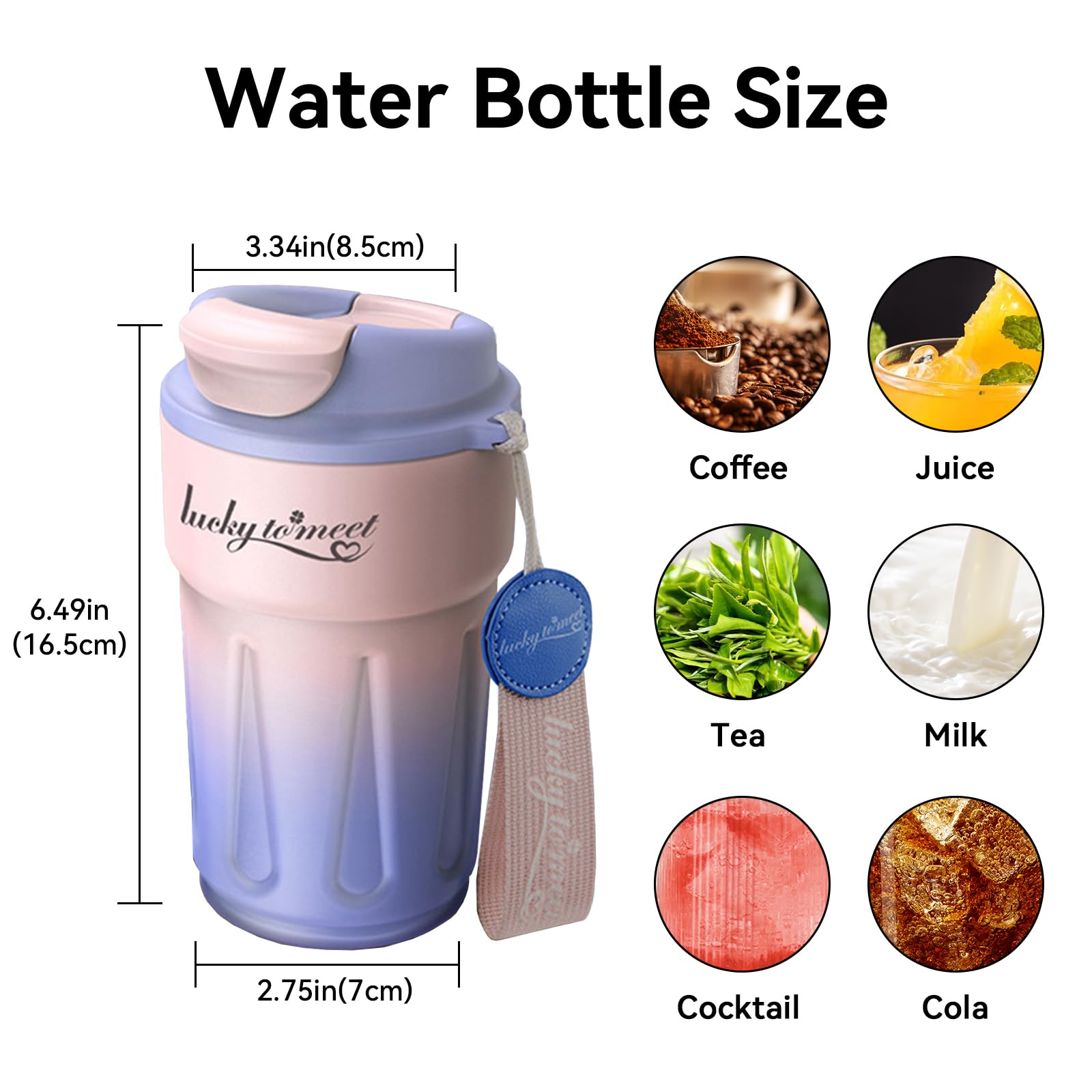 Smart Insulated Coffee Tumbler with Temperature Display - Perfect for Travel & Car Commutes