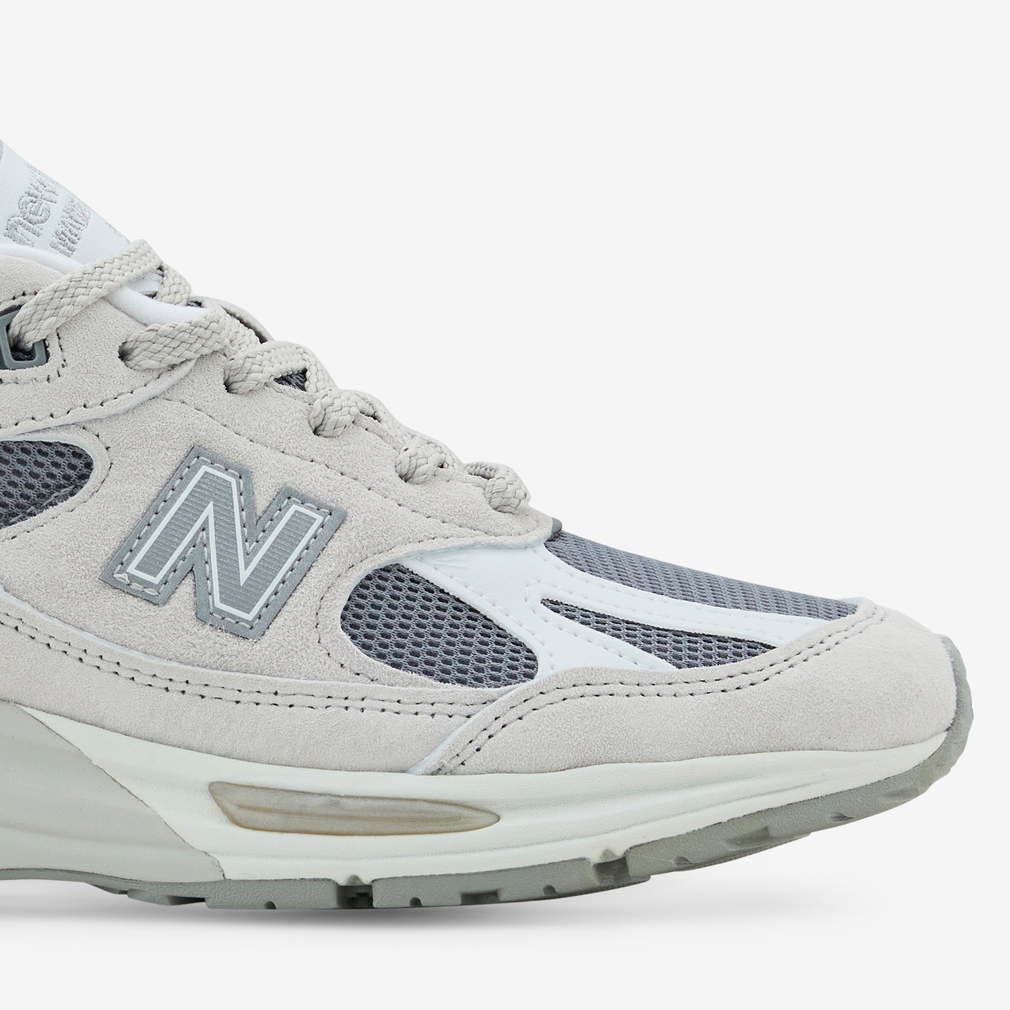 New Balance 991v2 Nimbus Cloud Running Shoes - Cool Grey & Silver | Made in UK | Premium Comfort for Jogging, Gym & Casual Wear