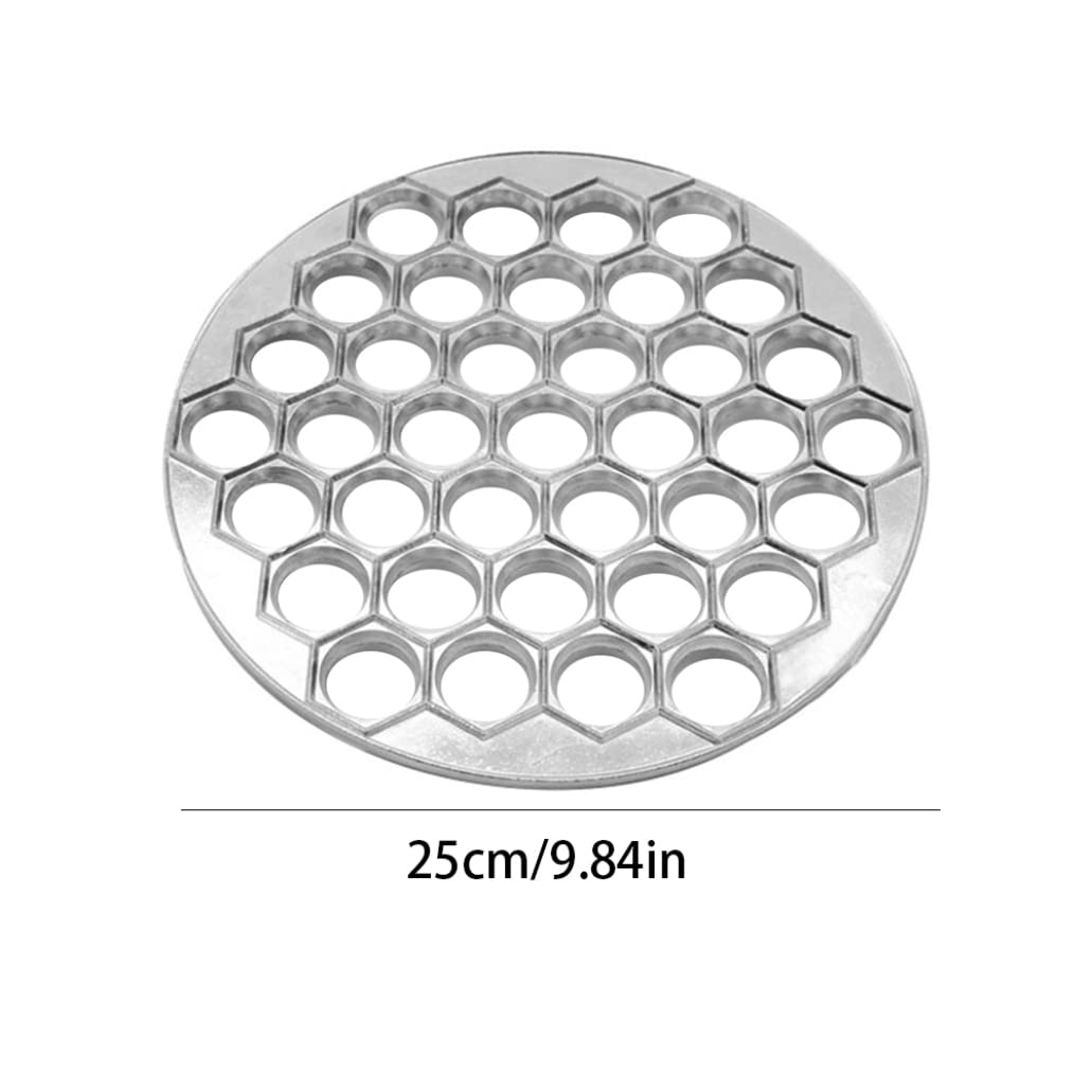 Premium Dumpling Maker & Russian Pelmeni Mold - Stainless Steel Dumpling Press Tool for Homemade Asian Dumplings, Pierogi, Pelmeni | Perfect for Family Cooking, Party Food Prep & Traditional Cuisine Making