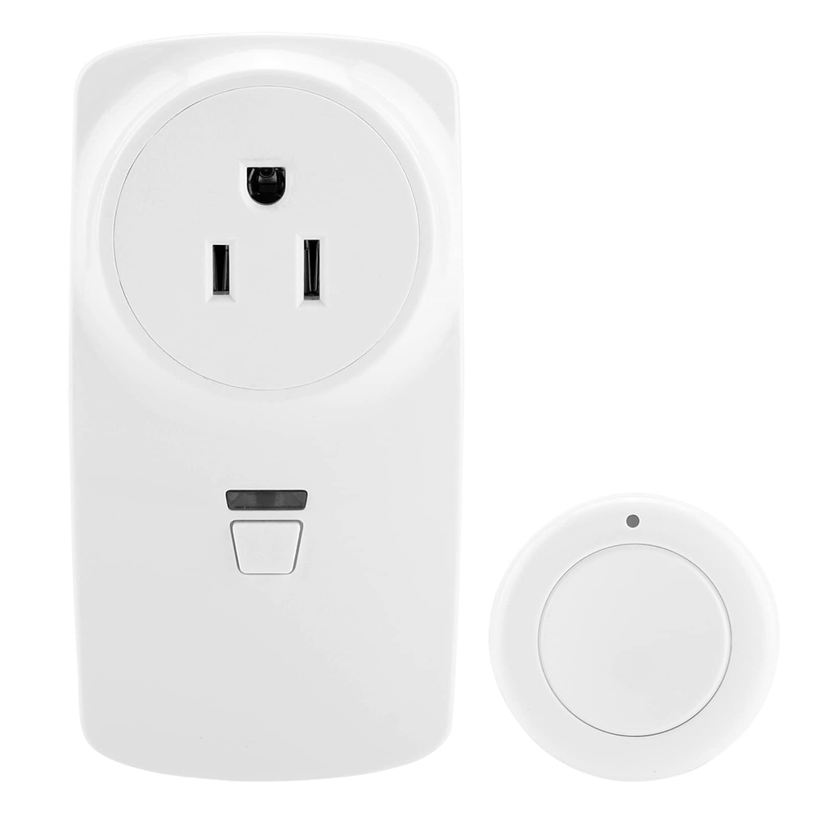 Wireless Remote Control Power Outlet Switch - Energy Saving US Plug Socket for Lamps, Pendant Lights & Small Appliances | Perfect for Bedroom, Living Room & Home Automation