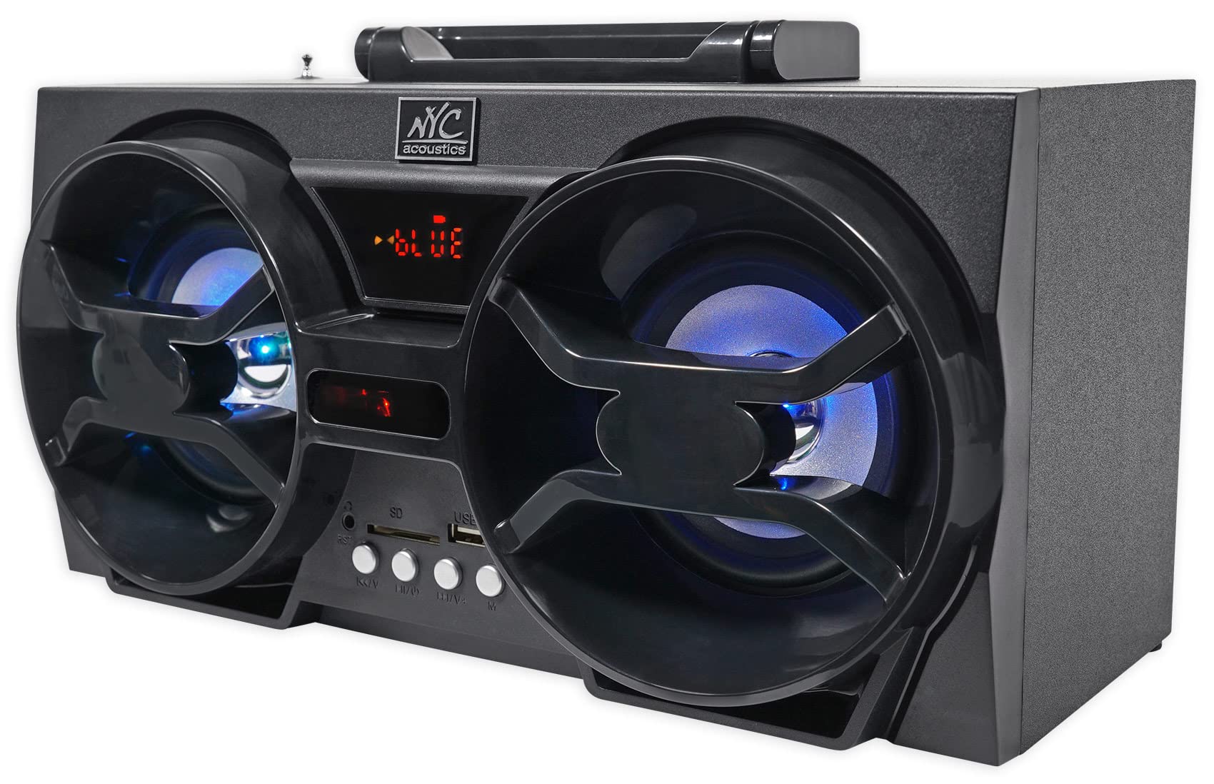 MB QUART GMR1.5S2B Marine Bluetooth Gauge Receiver + (2) 6.5