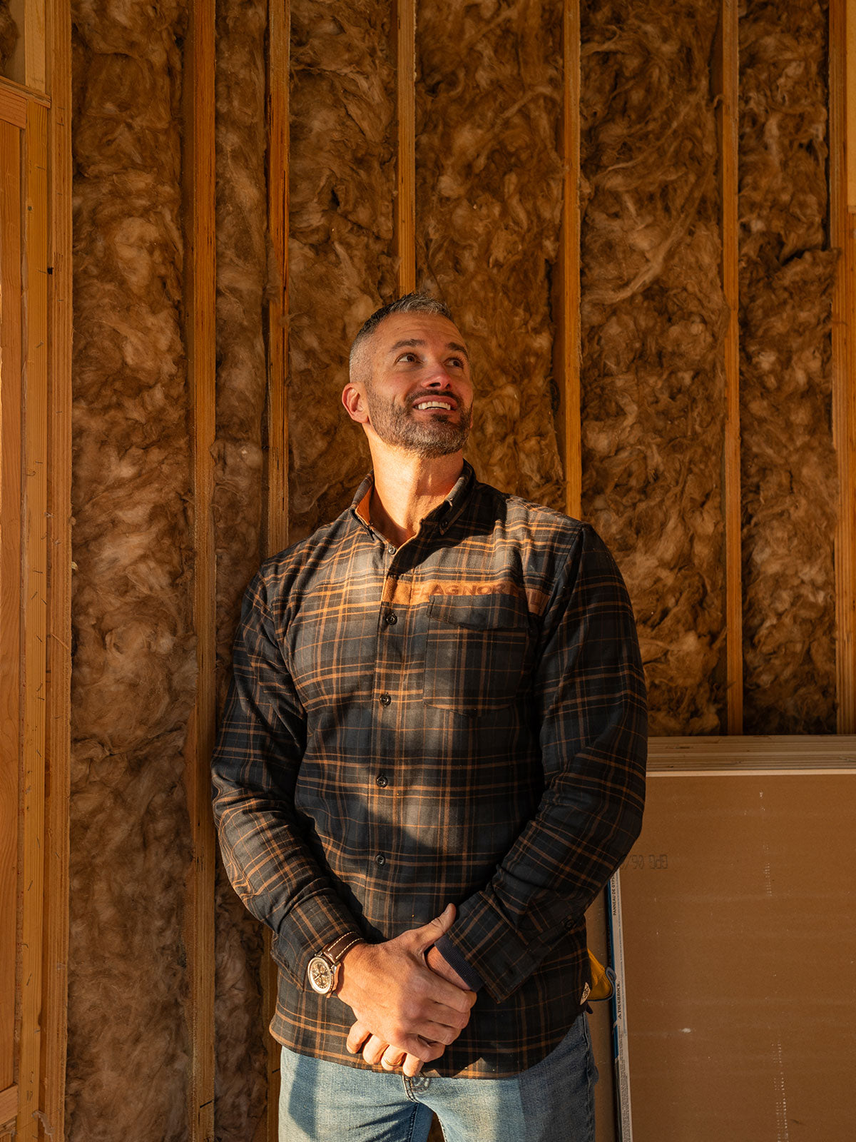 Premium Midweight Forever Flannel Shirt in Navy Blue - Comfortable & Durable for Outdoor Adventures & Casual Wear