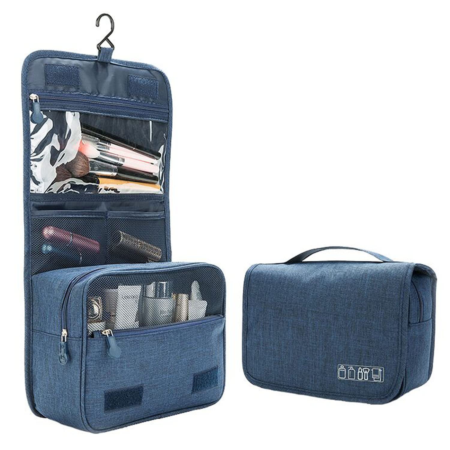 YYGOJOY Hanging Travel Toiletry Bag - Waterproof Cosmetic Organizer for Men Women Kids | Perfect for Camping & Gym
