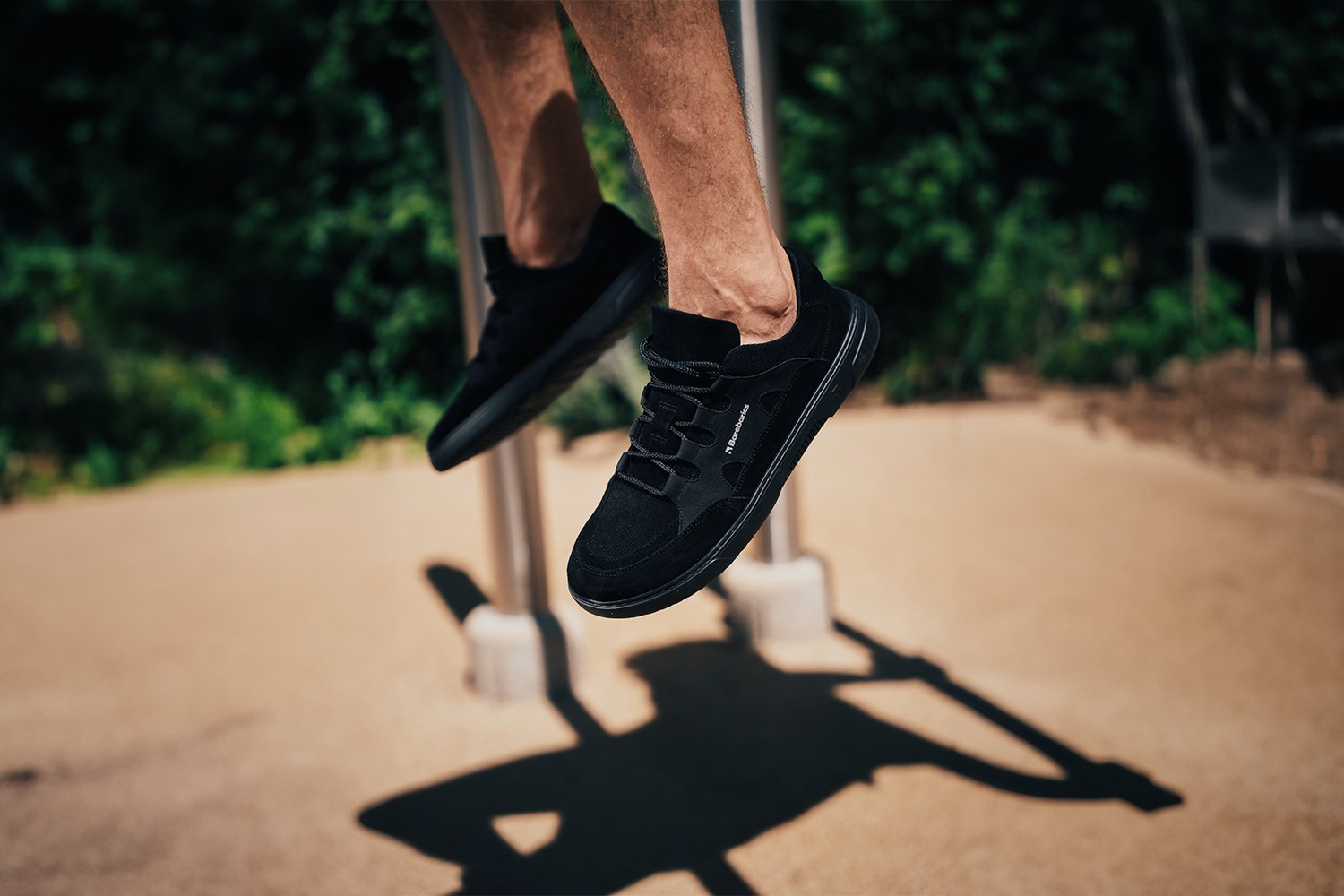 Barefoot Sneakers Barebarics Evo - Minimalist Zero Drop Shoes for Men & Women | All Black | Perfect for Running, Gym & Everyday Comfort