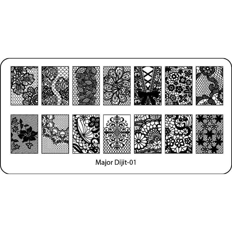 Premium Nail Art Stamping Plates - 50+ Unique Designs for DIY Manicures | Perfect for Home, Salon & Gift Giving