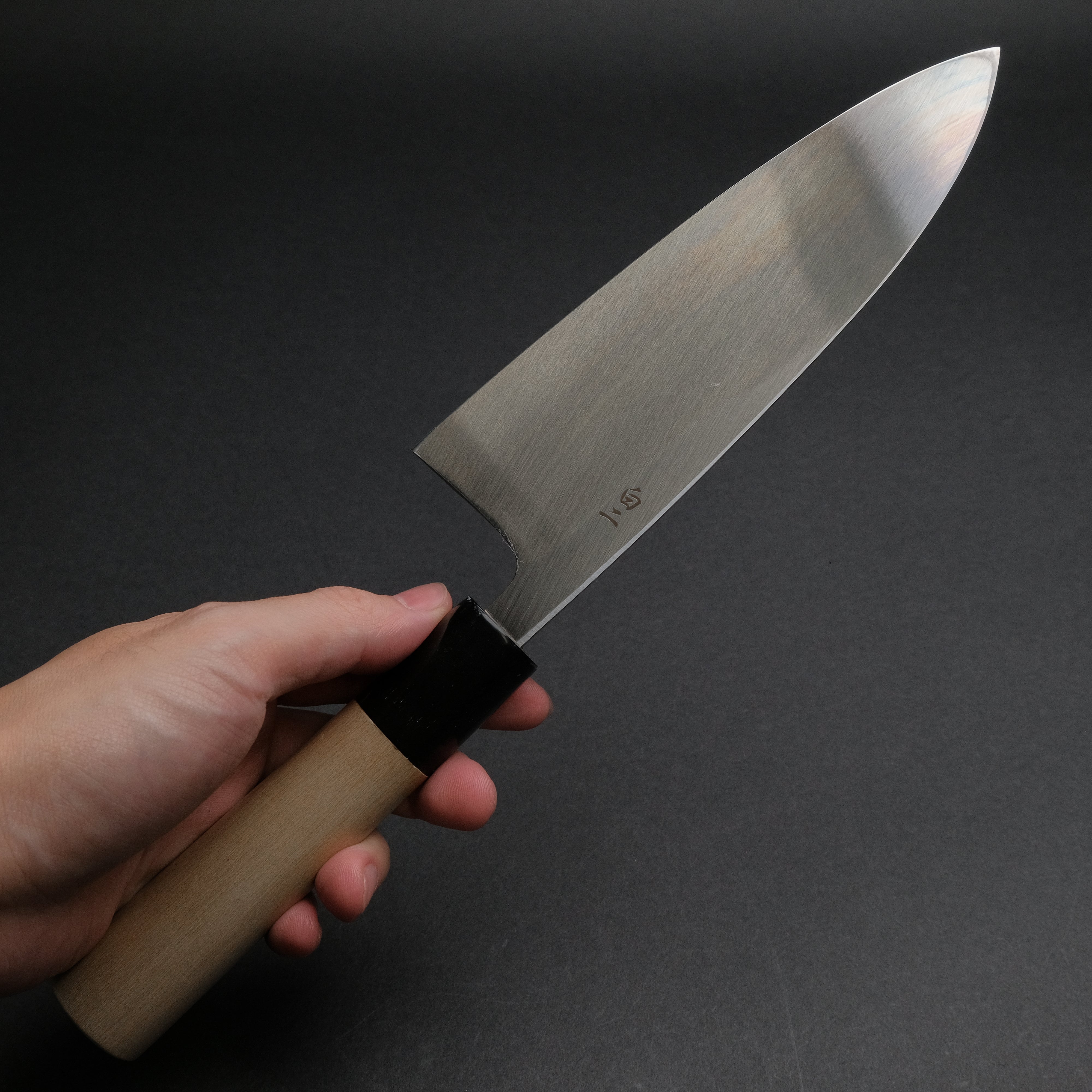 Premium Sakai Kikumori Shironiko White #2 Deba Knife 165mm - Japanese Magnolia Handle - Perfect for Sushi, Filleting Fish & Professional Chefs