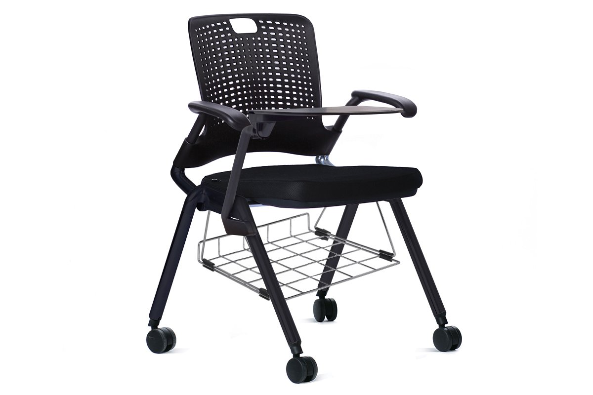 Ooh La La Rapta Training Chair - Adjustable Black Frame for Home Gym, Office & Fitness Studios | Ergonomic Workout Seat for Yoga, Pilates & Exercise