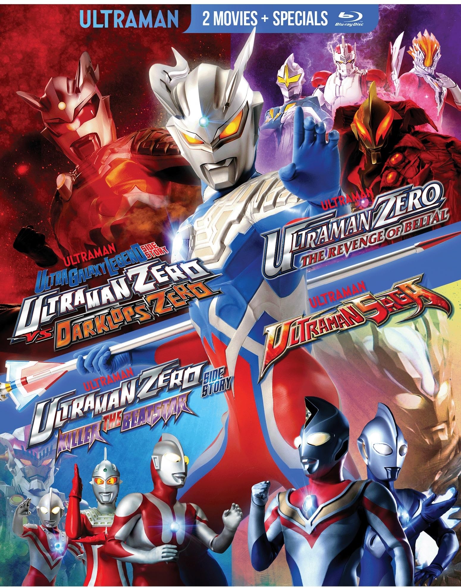Ultraman Zero Chronicles Blu-ray - Complete Series, English Subtitles - Perfect for Anime Collectors & Sci-Fi Fans