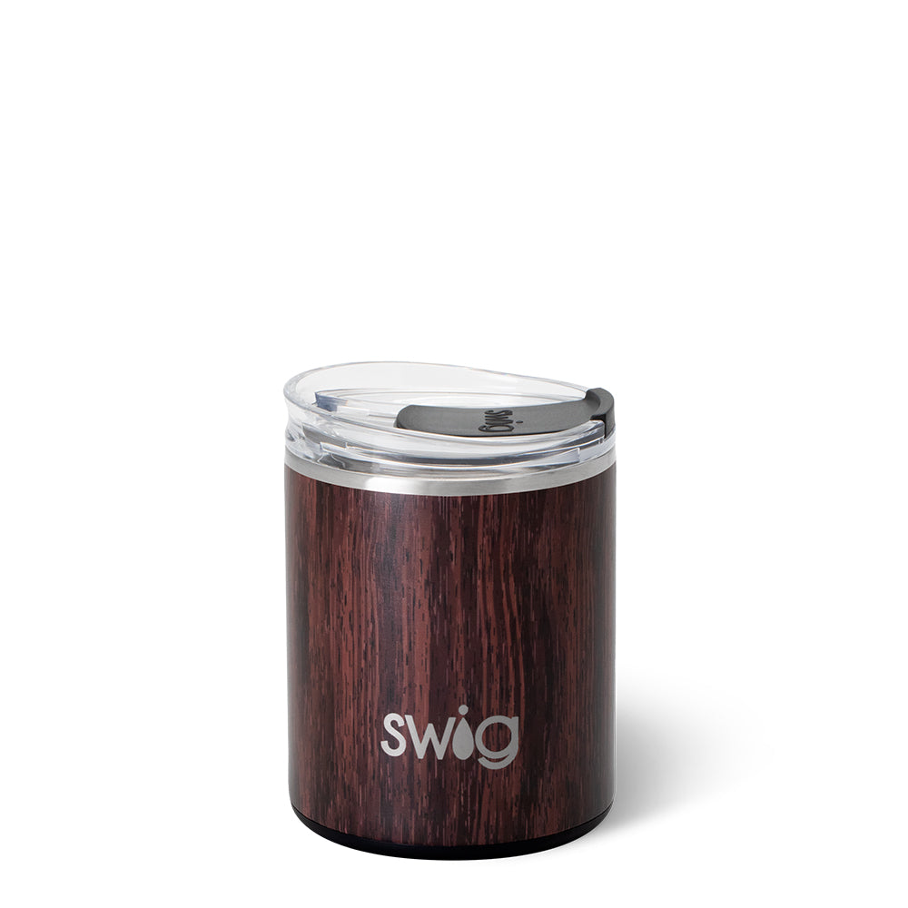 12oz Bourbon Barrel Lowball Tumbler - Whiskey Glass for Bourbon, Scotch & Cocktails - Perfect for Home Bar, Gifts & Entertaining