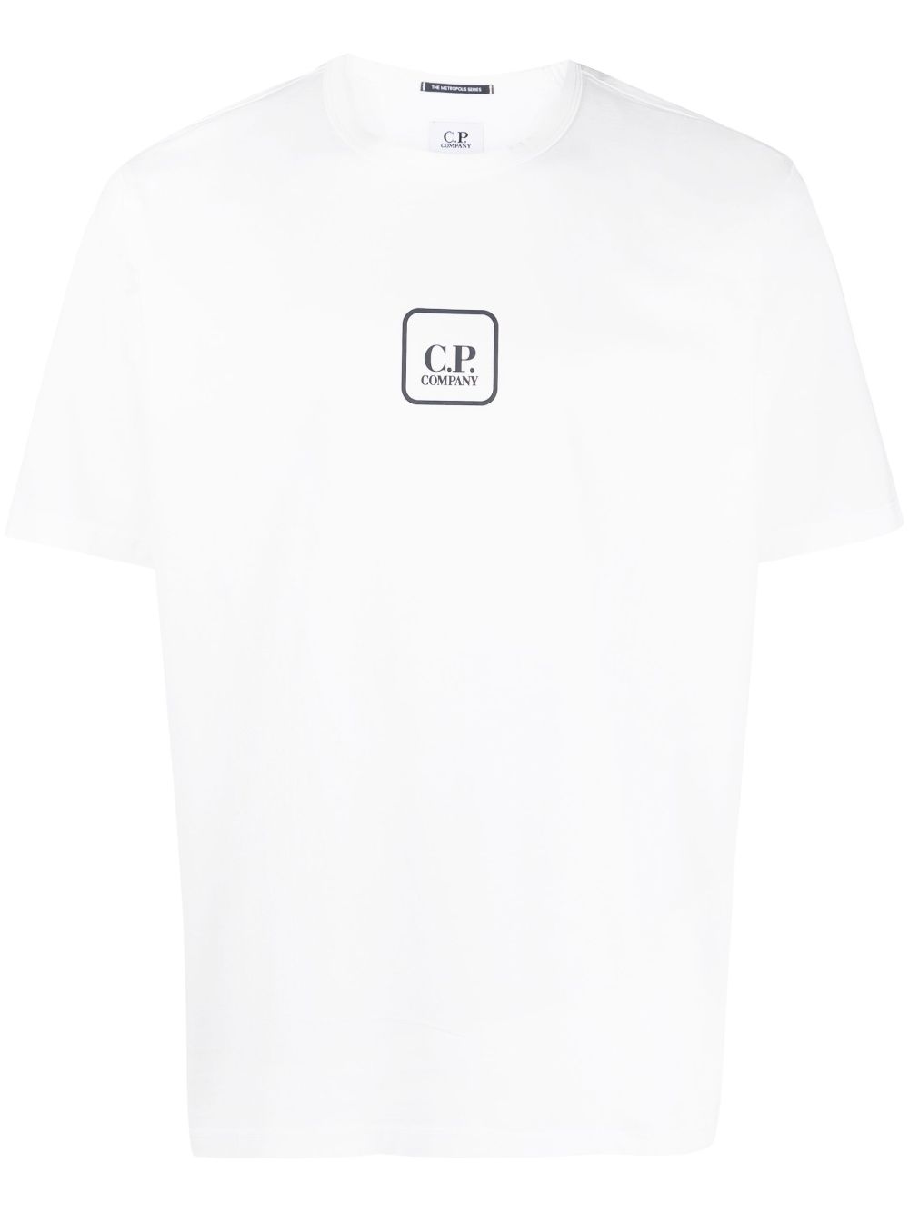 CP Company Metropolis T-Shirts & Polos for Men - Premium White Cotton Casual Shirts - Perfect for Streetwear, Work & Everyday Outfits