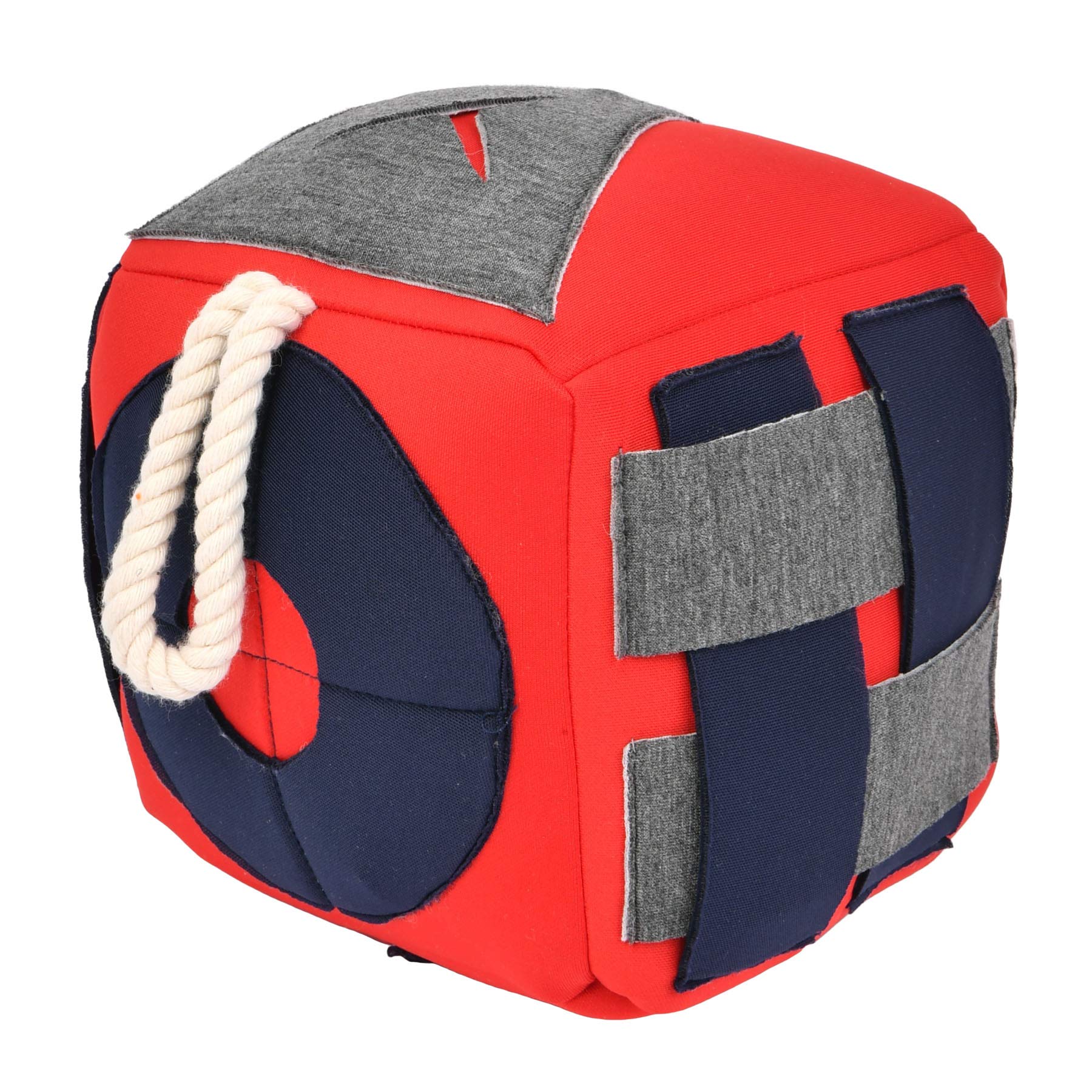 Puppia Dog Nosework Toy Roller - Interactive Treat Dispenser for Dogs - Red - Perfect for Training, Enrichment & Mental Stimulation