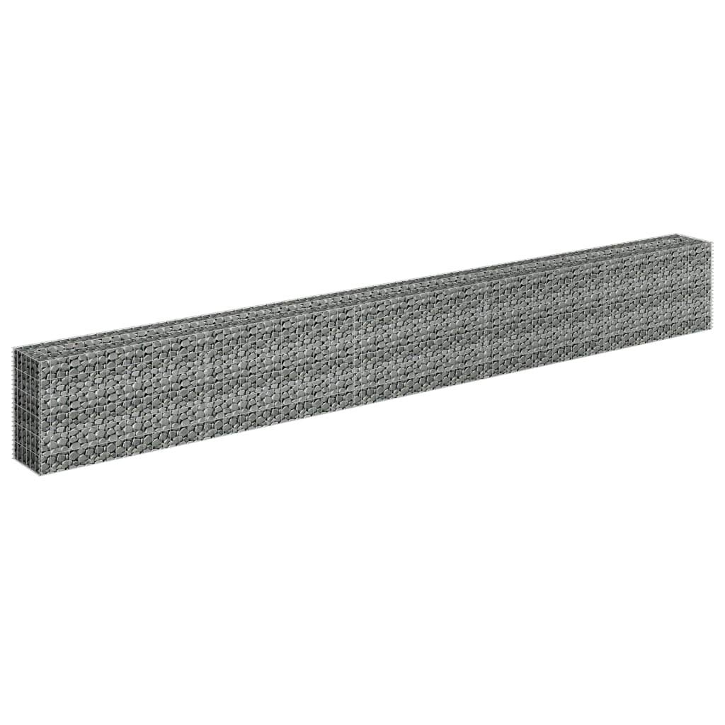 Galvanized Steel Gabion Raised Garden Bed 177.2