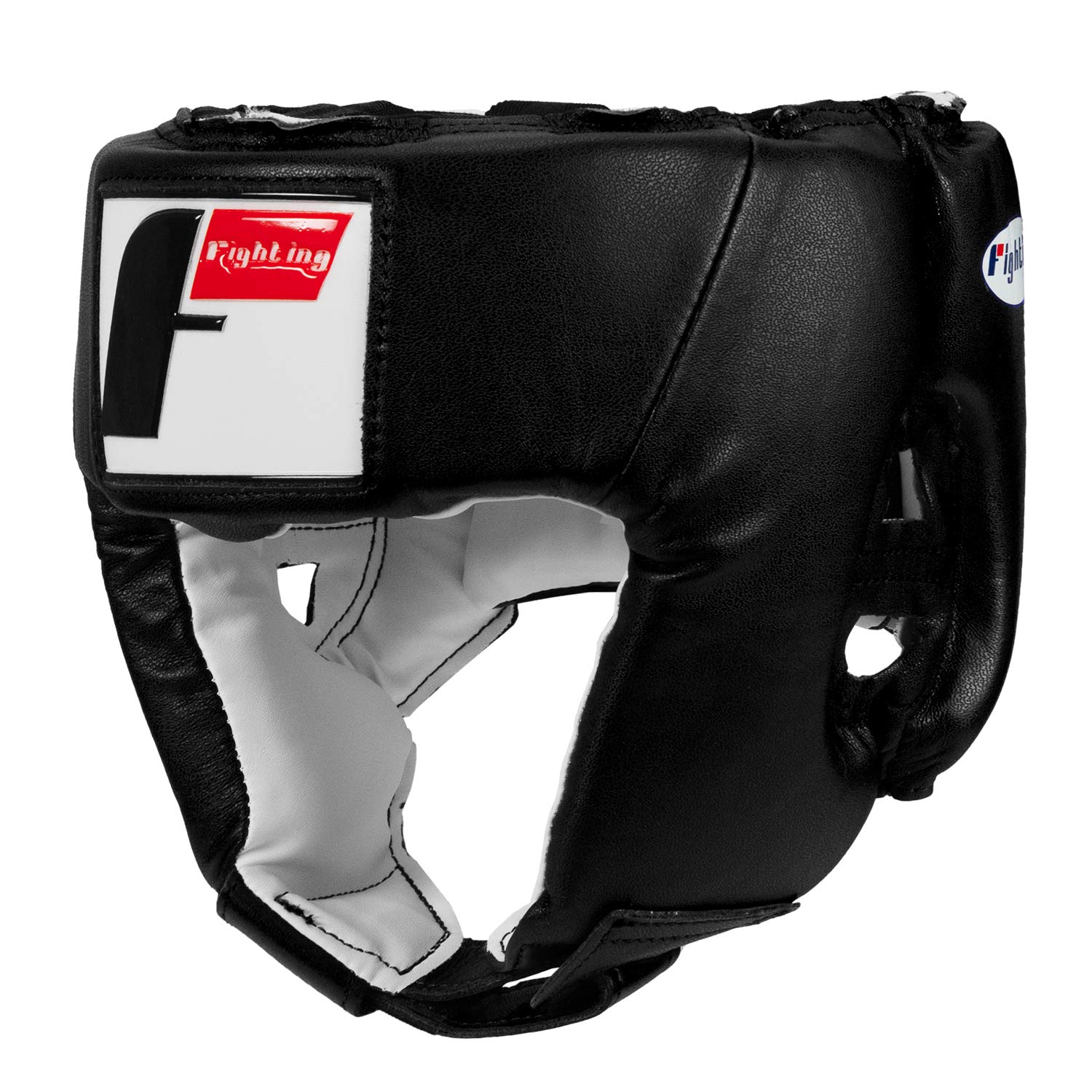 Fighting Sports USA Boxing Headgear - Open Face Design, Black, Medium Size | Perfect for Training, Sparring & Competition | Premium Protection for Fighters & Athletes