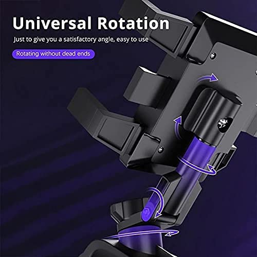 Universal Car Phone Holder - 360° Rotatable Air Vent Mount for iPhone, Samsung & All Smartphones | Secure & Adjustable Phone Stand for Driving, Commuting & Road Trips (1 Pack)
