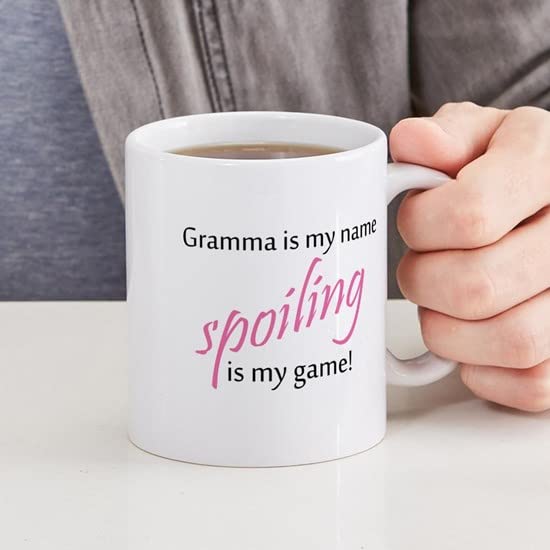 Gramma Pink Ceramic Coffee Mug 11 oz (325 ml) - Perfect for Tea, Hot Chocolate & Gifts - Ideal for Grandmothers, Mothers Day & Family Gatherings