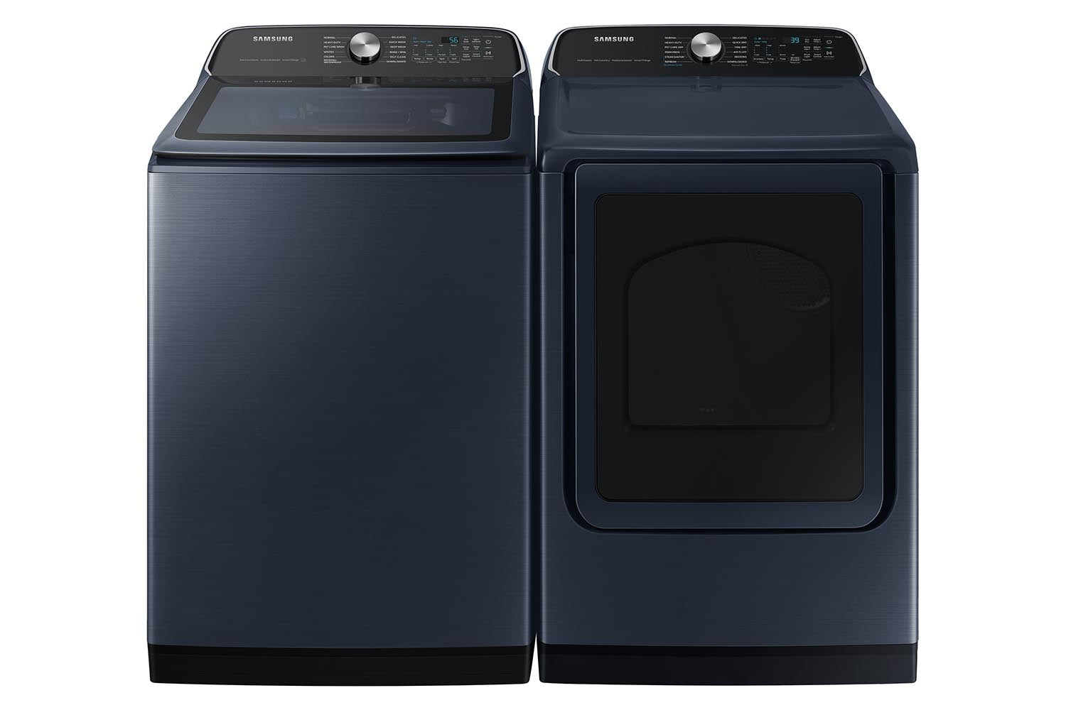 Samsung 6.2 cu.ft Top Load Washer with Pet Care - WA54CG7150ADA4 Navy Blue | Perfect for Large Families & Pet Owners | Heavy Duty Laundry Machine for Homes with Pets