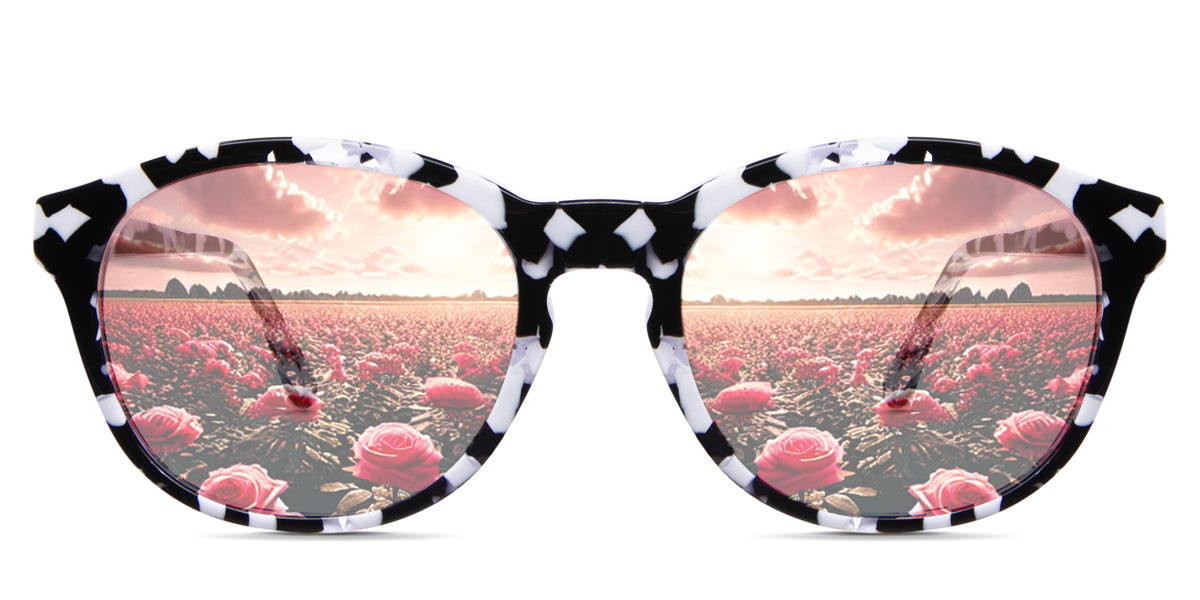 Zenda Women's Prescription Tinted Glasses - Stylish & UV Protection for Driving, Reading & Outdoor Activities