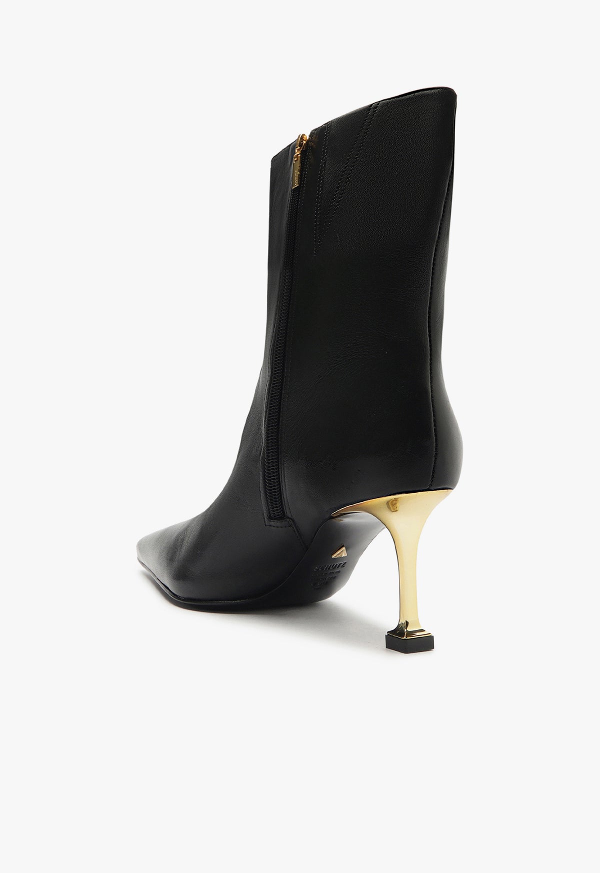Firenze Atanado Leather Bootie Women's High Heel Ankle Boots - Fashionable & Comfortable for Office, Party & Night Out
