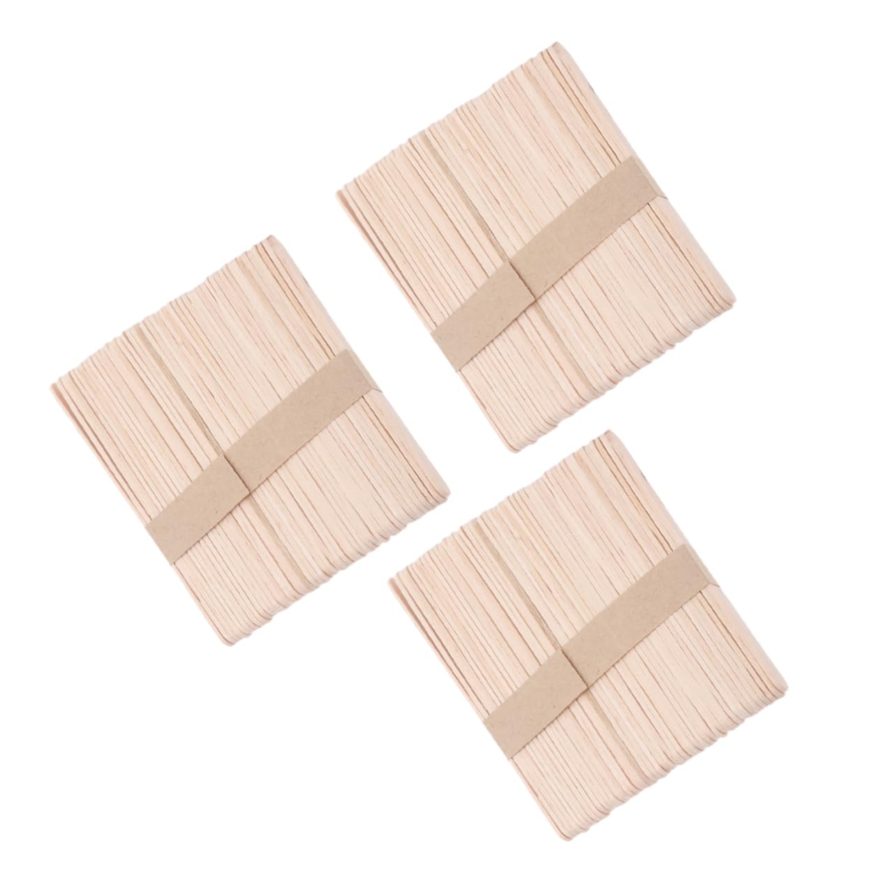 300 Pcs Wooden Wax Spatulas - CANIGHT Waxing Tools for Eyebrows, Face & Body - Perfect for DIY Waxing, Hair Removal & Beauty Salons