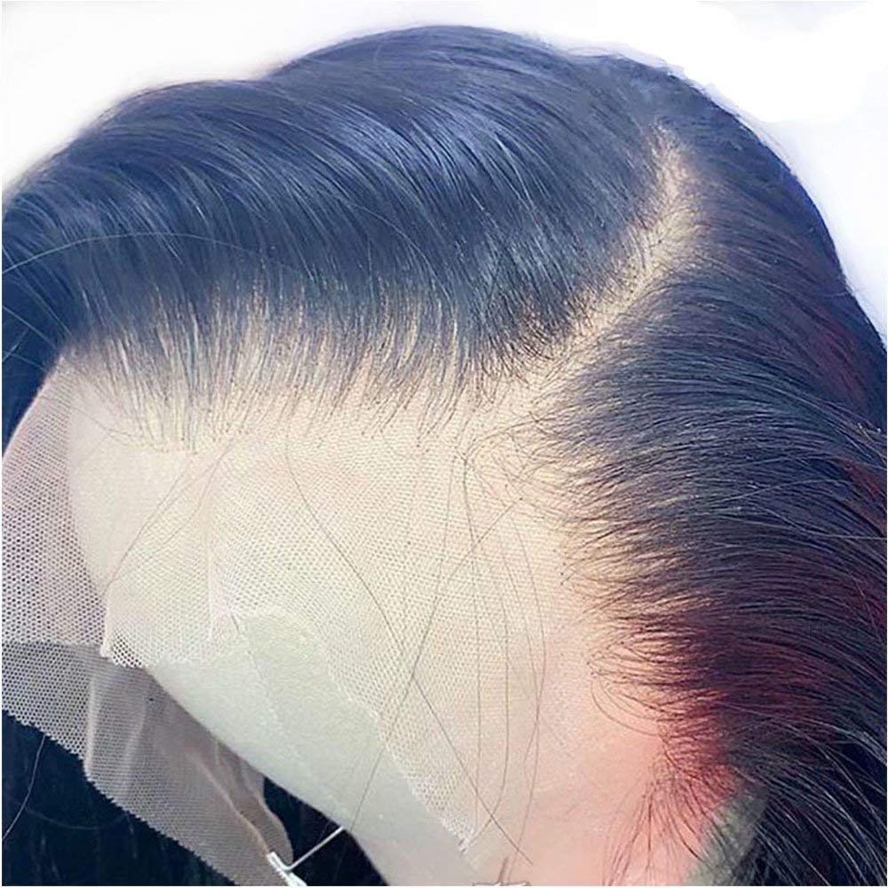 HD Transparent 13x6 Lace Front Wigs Human Hair 180% Density - Pre Plucked Bleached Knots Brazilian Remy Hair Glueless Full Lace Wig for Women | Natural Look for Daily Wear, Cosplay & Special Occasions