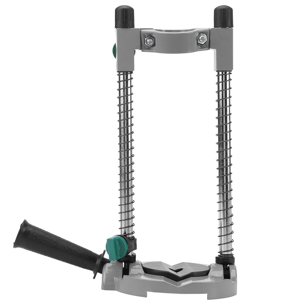 45 Degree Adjustable Angle Drill Holder Stand - Precision Positioning Bracket for Electric Drills - Perfect for Woodworking, Metalworking & DIY Home Projects