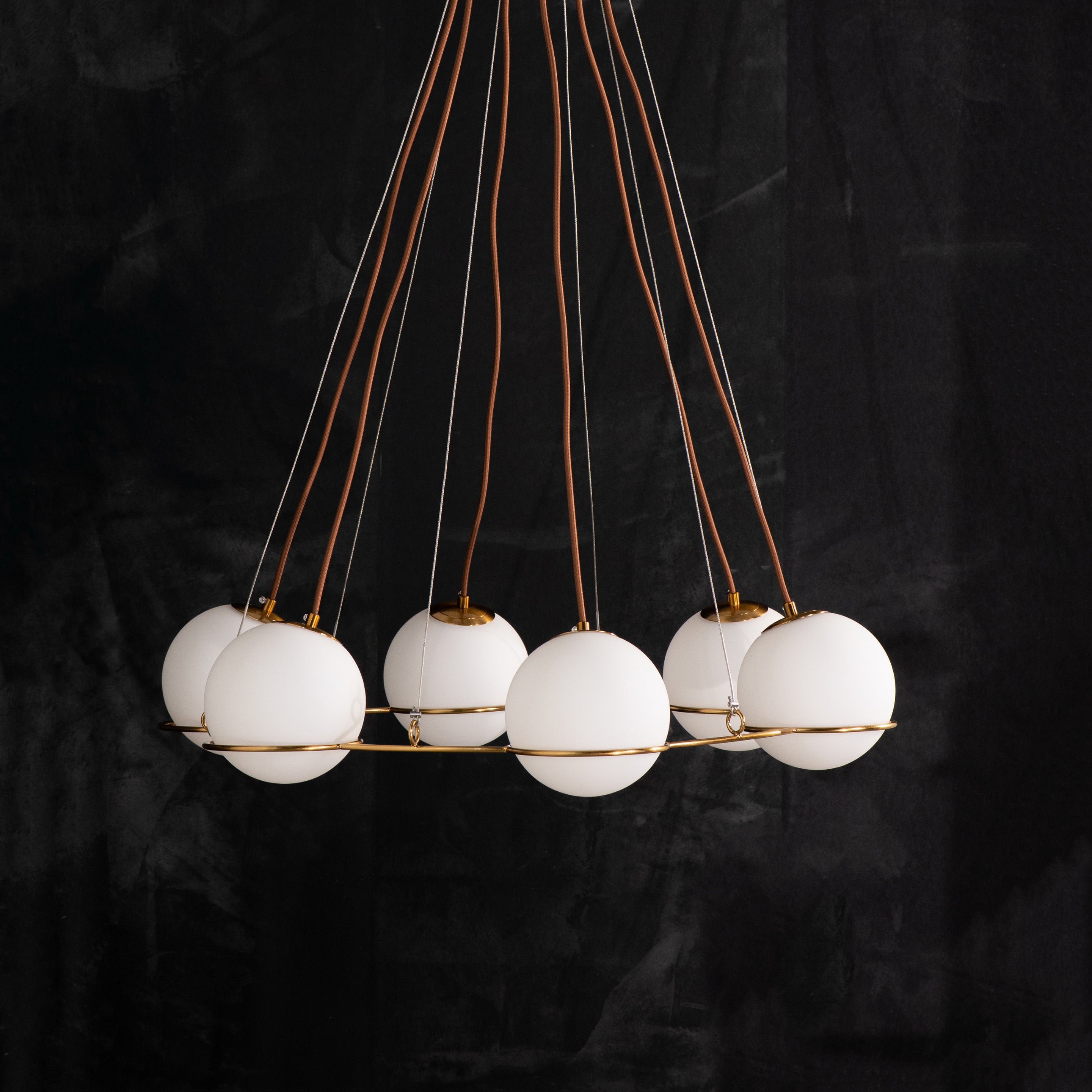 Orion Chandelier - Modern Crystal Ceiling Light Fixture for Dining Room, Living Room & Bedroom | Elegant Home Decor Lighting